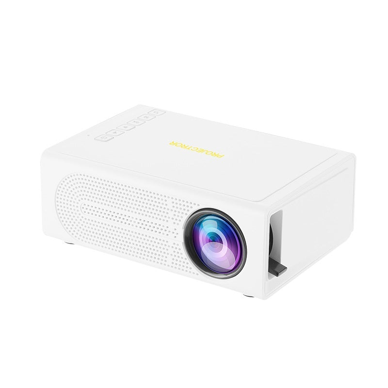 Portable Mini Projector Wired Same Screen With Mobile Phone Support