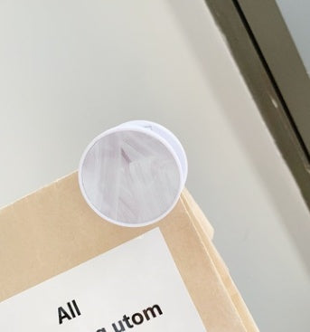 Folding phone holder